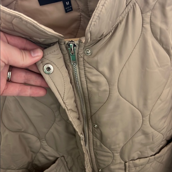 MINE Women's Quilted Jacket - Beige - Picture 2 of 4
